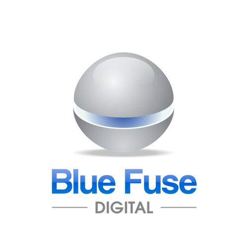 Create the next logo for Blue Fuse Digital