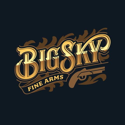 Classic Firearms Logo Design