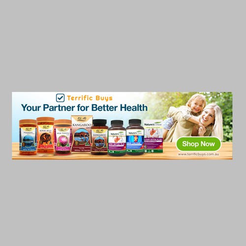 Banner Ad for Terrific Buys