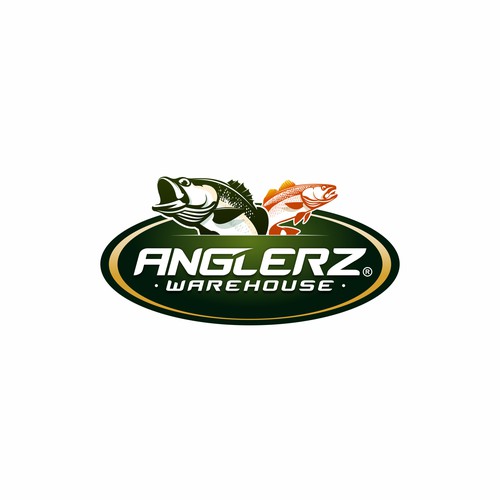 Anglerz Warehouse Logo Design