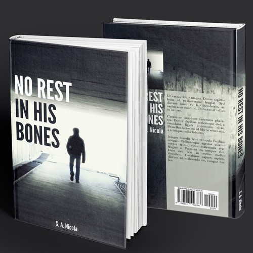 Book Cover - No Rest in His Bones