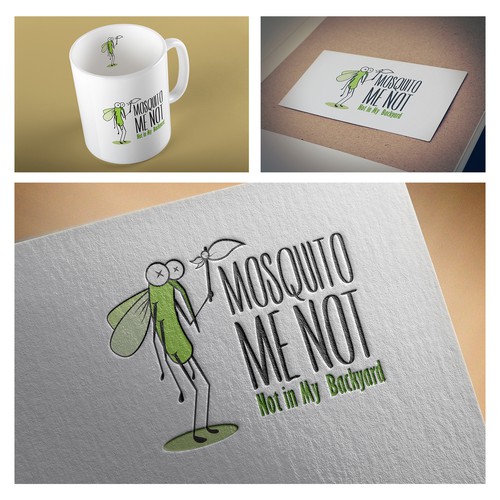 Friendly logo for an insecticide company