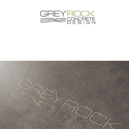 Create the next logo for Greyrock Concrete