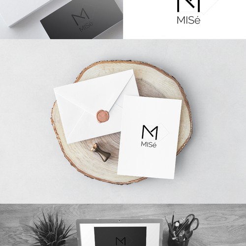 Minimal fashion design logo 