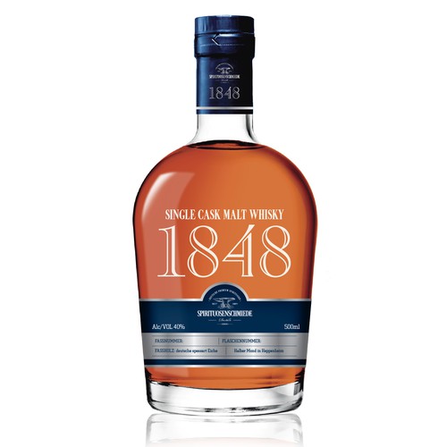Whisky label
