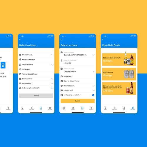 Beer App for B2B Usage. 
