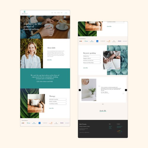 Therapist Website · Squarespace 7.1