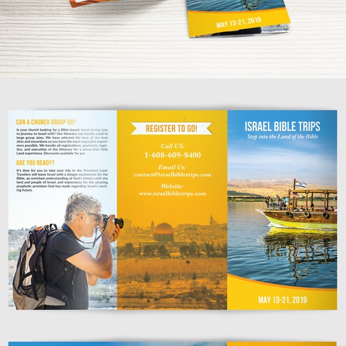 || Design a Creative, Adventurous, & BOLD Brochure for Tour Company ||