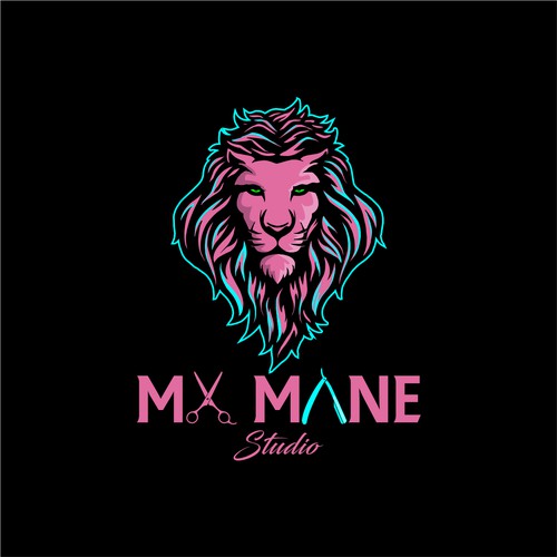 Logo design for My Mane Studio