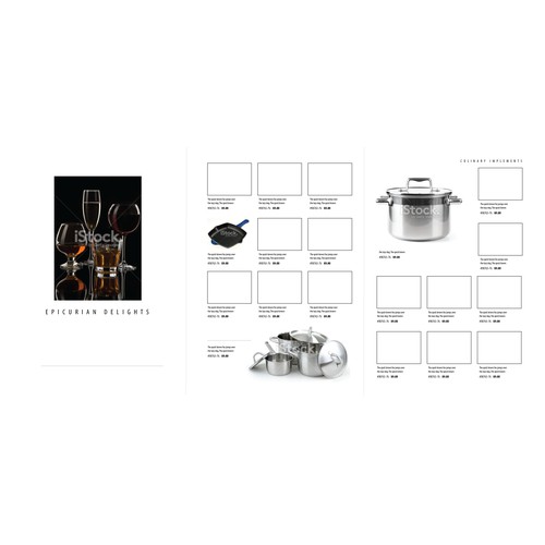 Create a nice and clean catalogue for secrets de cuisine - Step #1