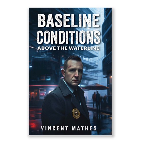 Post-apocalyptic novel cover design