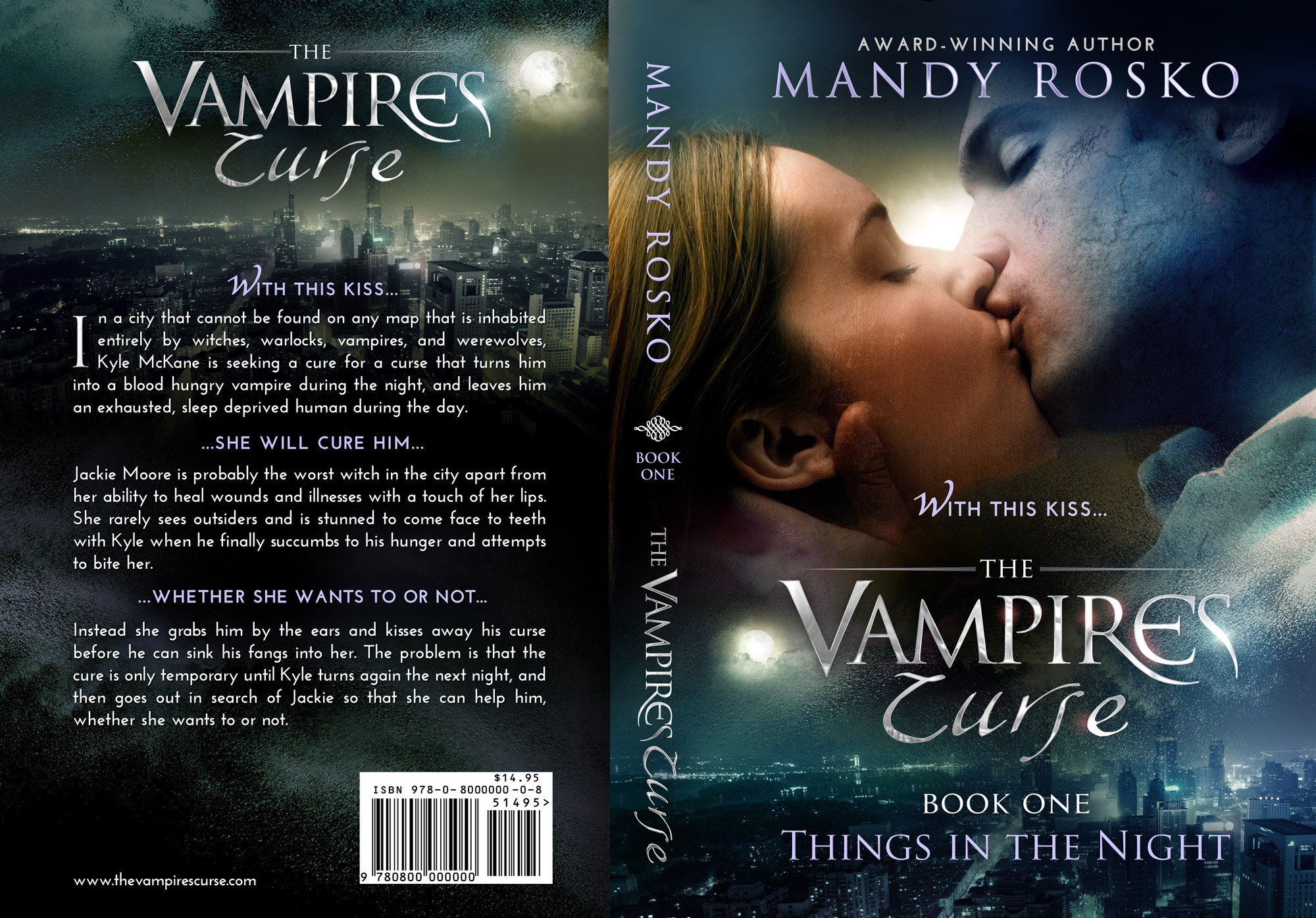 Paranormal Romance Novel Cover