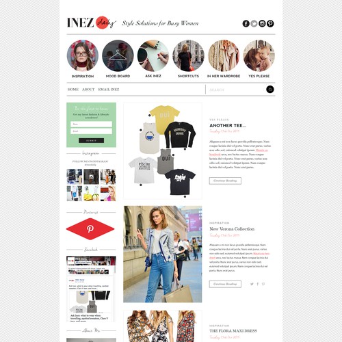 Fashion Blog Wordpress Template