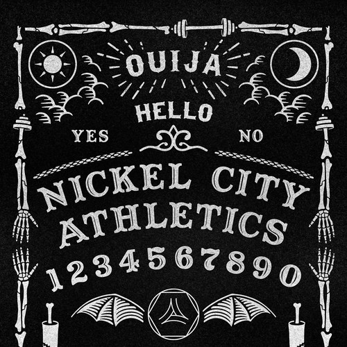 Long sleeve tshirt design for Nickel City Athletics