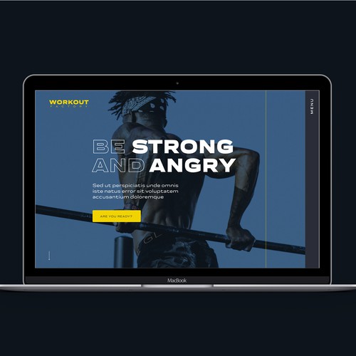 Gym Website Concept