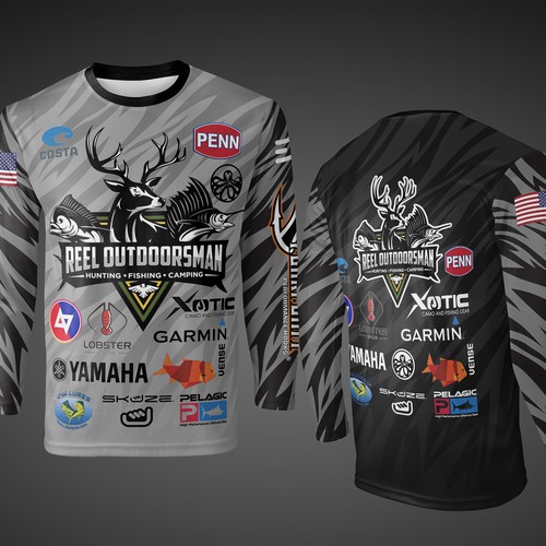 T-shirt Design for Reel Outdoorsman