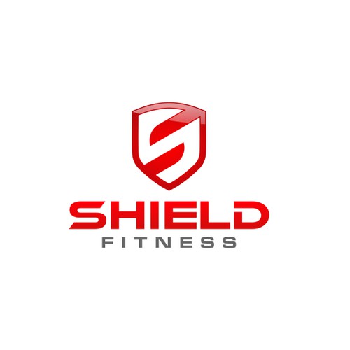Create a SHARP, MODERN, UNIQUE logo for Shield Fitness