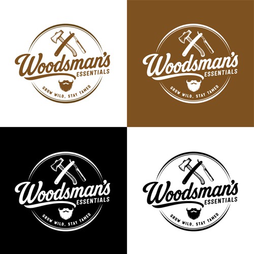 Logo Concept for woodsman's essentials