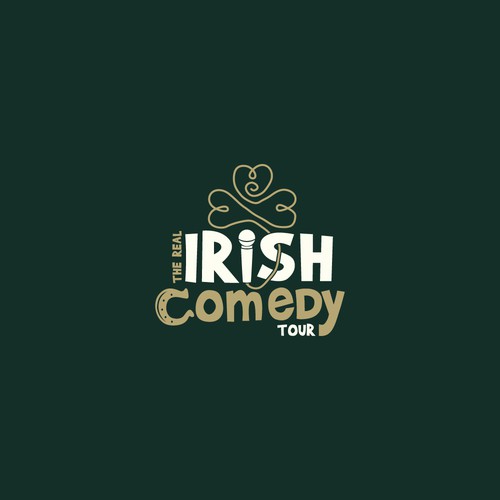 Logo for a comedy tour