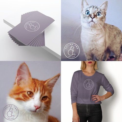 Logo for Rescue Cat Organization