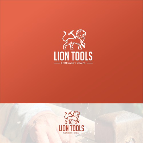 Logo for Crafmen tool with the lion icon