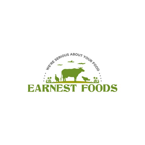 Bold logo cencept for Organic Food & Drink Industry