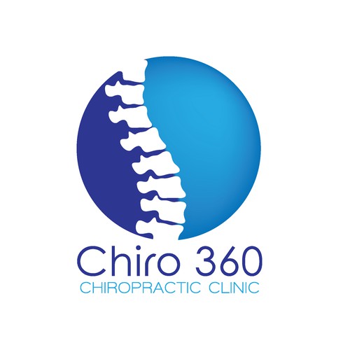 Logo concept for a chiropractic clinic