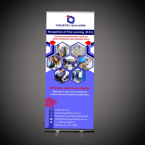 Create Trade Show Banner for Industry Qualified