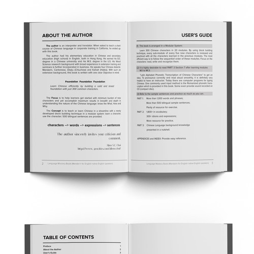 Book Layout Design