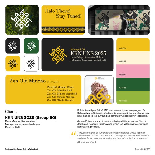Visual Identity - KKN UNS MELAYA 2025