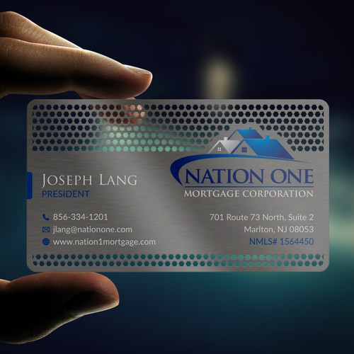 Metal Business Card